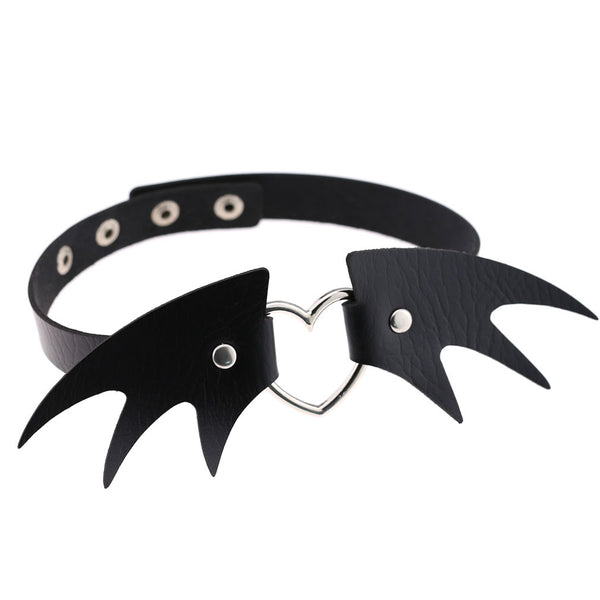 Collar Gótico Punk de Cuero PU - Estilo Devil Clavícula - Image 28
