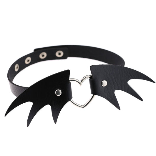 Collar Gótico Punk de Cuero PU - Estilo Devil Clavícula - Image 28