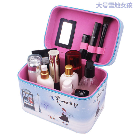 Neceser de Maquillaje Impermeable Coreano - Organizador de Viaje Profesional - Image 10