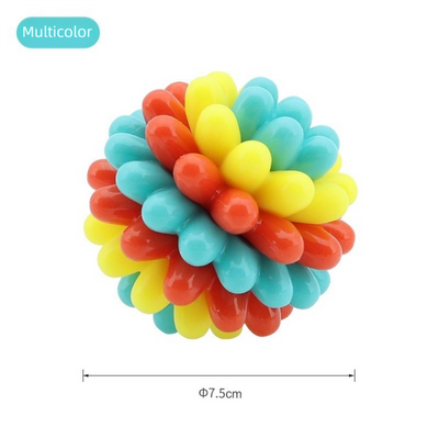 Pelotas de Goma Coloridas para Dentición de Mascotas - Juguetes Duraderos para Perros - Image 7