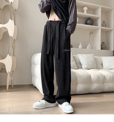 Pantalones Anchos Plisados Holgados - Image 20