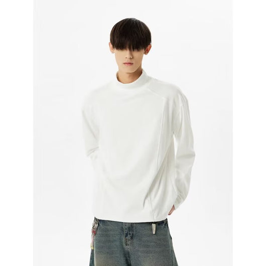 Camiseta Térmica Cuello Alto de Manga Larga para Hombre - Image 7