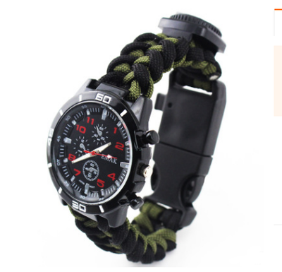 Reloj de Supervivencia Multifuncional con Brújula, Termómetro y Kit de Rescate - Image 13