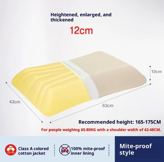Almohada Ergonómica Reforzada de Alto Loft para Dormir de Lado - Image 4