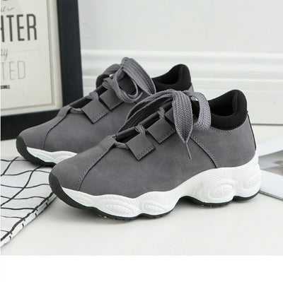 Zapatillas Blancas Casuales para Mujer con Suela Gruesa - Estilo Coreano - Image 8