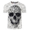 Playera de Manga Corta con Estampado Digital