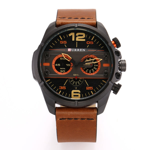 Reloj Militar Deportivo CURREN - Acero Inoxidable Resistente al Agua para Hombre