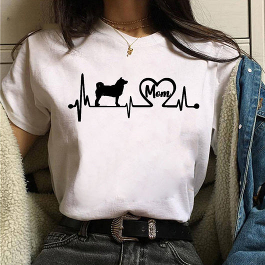 Playera de Pareja Estampado Shiba Inu para Hombre y Mujer - Image 16