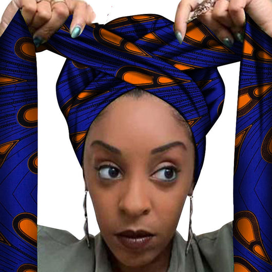 Accesorios para el cabello con estampados africanos - Image 16