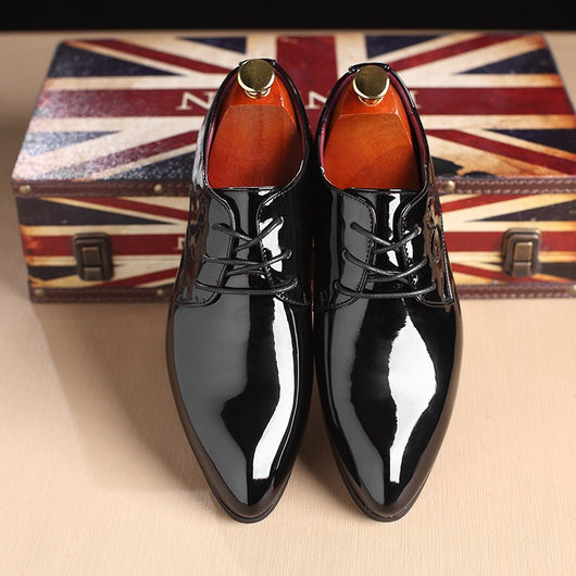 Zapatos de Cuero para Hombre - Mocasines Elegantes Slip-on Negros - Image 4
