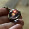 Nebula Galaxy Double Sided Pendant Necklace One