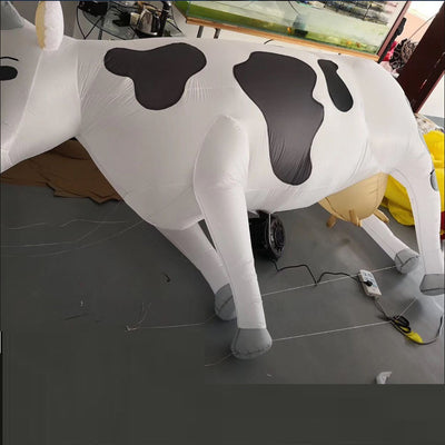 Colgante de Cometa Suave en Tela Nylon Mecánica - Diseño Vaca - Image 9