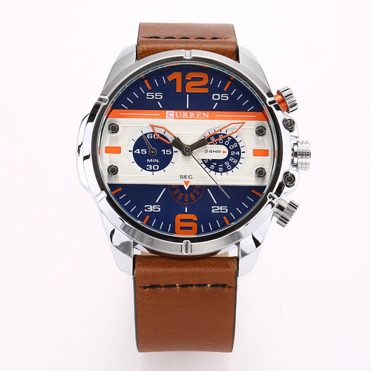 Reloj Militar Deportivo CURREN - Acero Inoxidable Resistente al Agua para Hombre - Image 2