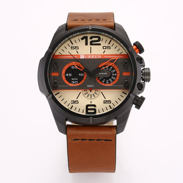 Reloj Militar Deportivo CURREN - Acero Inoxidable Resistente al Agua para Hombre - Image 3