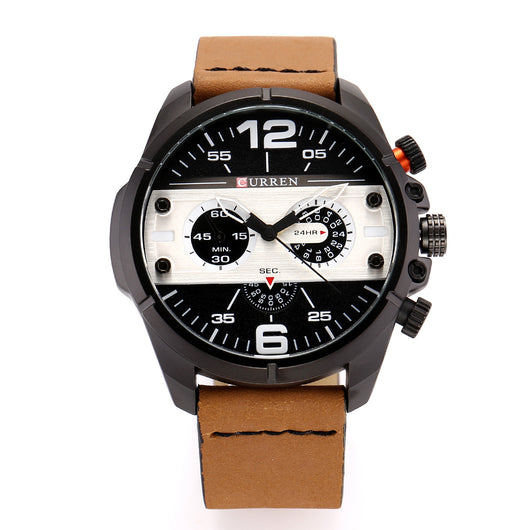 Reloj Militar Deportivo CURREN - Acero Inoxidable Resistente al Agua para Hombre - Image 6