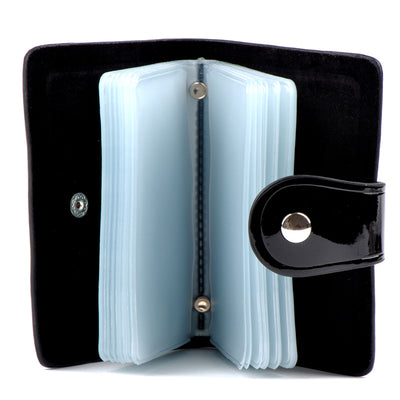 Cartera Ejecutiva de Cuero Charol para Tarjetas, Documentos y Llaves - Image 6