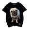 Camiseta Pug de Manga Corta