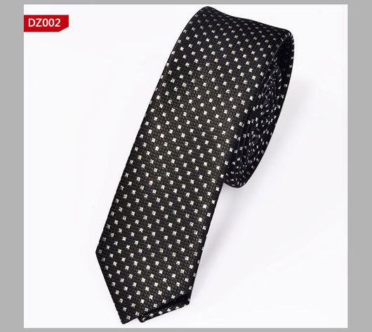 Corbata Angosta Estilo Británico 5cm - Teñida en Fibra de Poliéster - Image 47