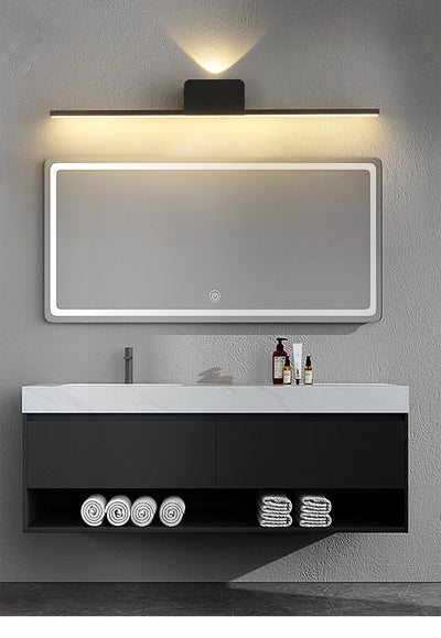 Espejo LED Minimalista de Lujo Moderno con Iluminación Frontal - Image 9