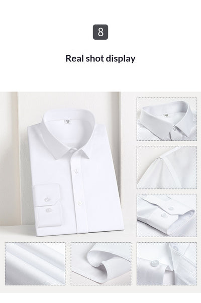 Camisa de Trabajo Profesional sin Planchado para Hombre - Image 4