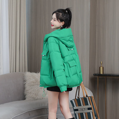 Chaqueta Holgada de Algodón en Colores Pastel para Mujer - Image 8