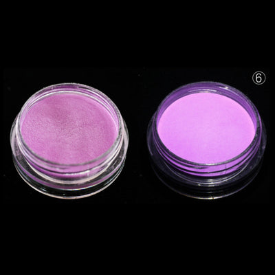 Polvo Espejo Mágico Luminoso 12 Colores - Efecto Fluorescente para Uñas - Image 9