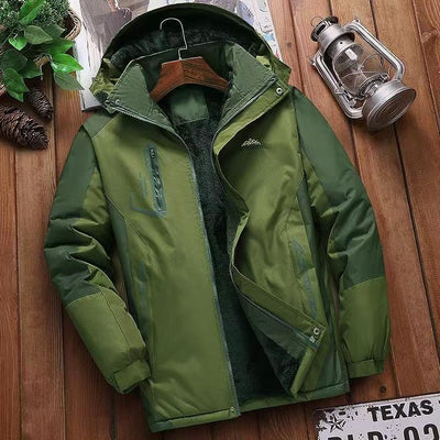 Chaqueta Acolchada Impermeable para Hombre - Estilo Moderno y Protección Total - Image 11