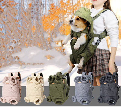 Mochila Térmica Portátil para Mascotas - Arnés de Transporte Acolchado