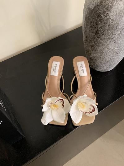 Sandalias Romanas de Flores Destacables Estilo Francés - Image 10