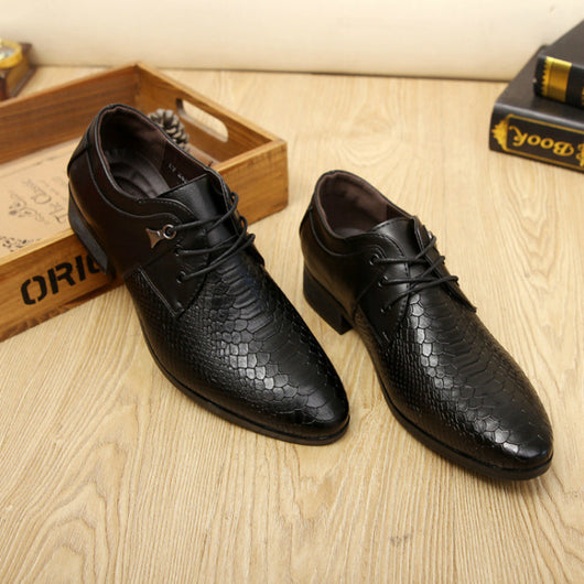 Zapatos Casuales Hombre Punta Afilada Estilo Británico - Image 12