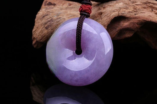 Pulsera de Jade Violeta con Cierre de Paz - Joya de Energía Positiva - Image 7