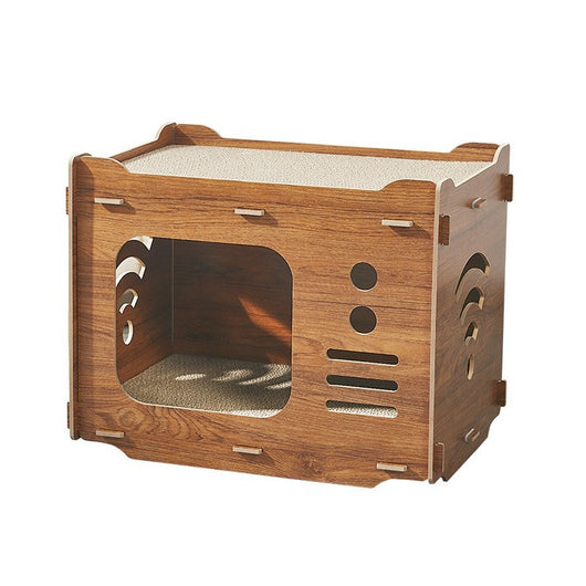 Casa Gato Doble Capa Resistente a Arañazos - Espaciosa y Duradera - Image 6