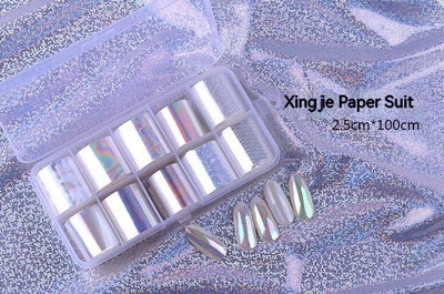 Set de 12 Láminas de Transferencia para Uñas Artísticas - Image 13