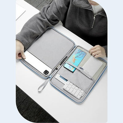 Funda Protectora para Tablet con Asa Portátil de Cuero Premium - Image 4