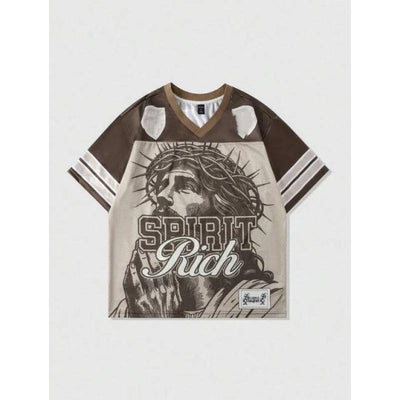 Playera Retro Vintage Malla Poliéster Estilo Americano - Image 12