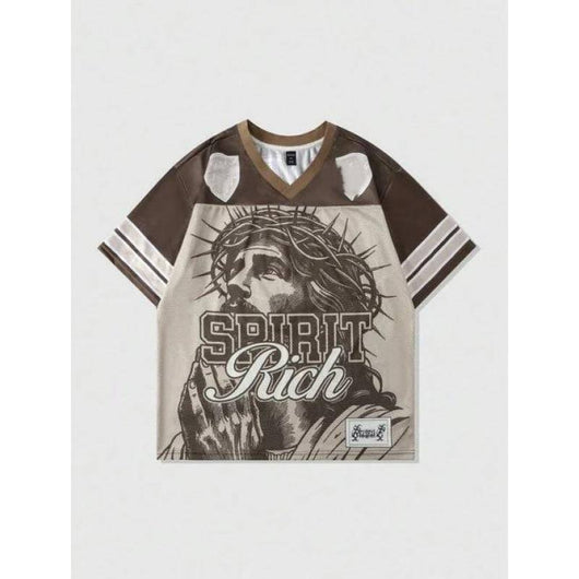 Playera Retro Vintage Malla Poliéster Estilo Americano - Image 12