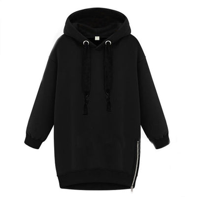 Sudadera Mujer con Capucha Suelta y Manga Larga - Image 4