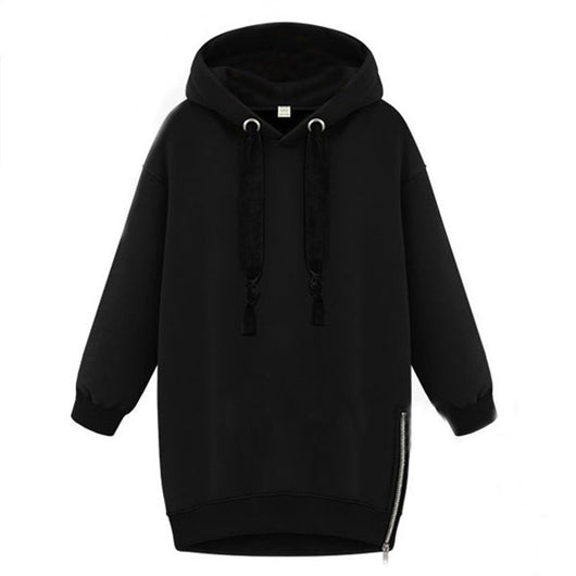 Sudadera Mujer con Capucha Suelta y Manga Larga - Image 4