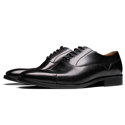 Zapatos Oxford de Cuero Genuino Transpirables para Hombre - Image 9
