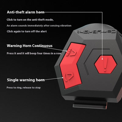 Timbre Electrónico para Bicicleta con Alarma Antirrobo - Image 2