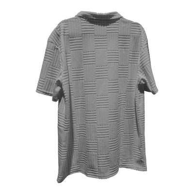 Camisa Casual Jacquard con Solapa y Botones - Conjunto Elegante para Hombre - Image 61