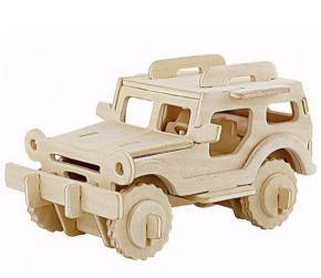 Rompecabezas 3D de Madera para Niños - Juguete Educativo DIY