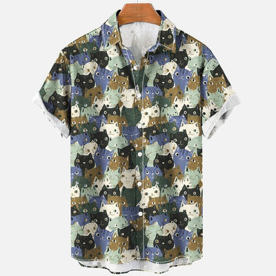 Camisa Estampada Grande para Hombre - Image 10