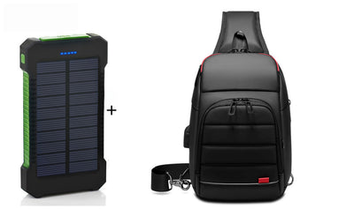 Cargador Solar Portátil Ultradelgado para Celular con Luz de Campamento - Image 8