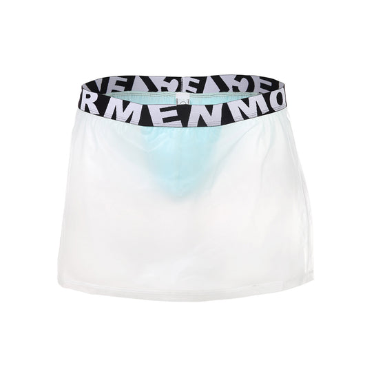 Pantalón Minifalda PVC Transparente para Hombre con Laterales Abiertos - Image 5