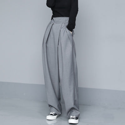 Pantalones Drapeados con Velcro
