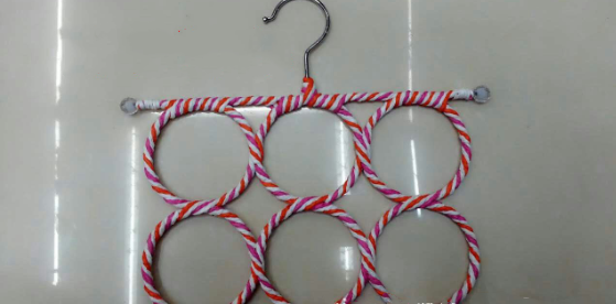 Perchero Plegable de Cuerda Tejida - Organizador de Ropa Versátil - Image 8