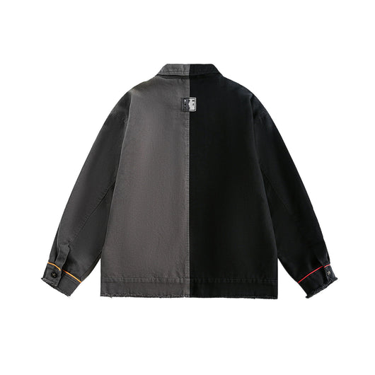 Chaqueta Primavera Hombre Graffiti Multicolor Corte Relajado - Image 10