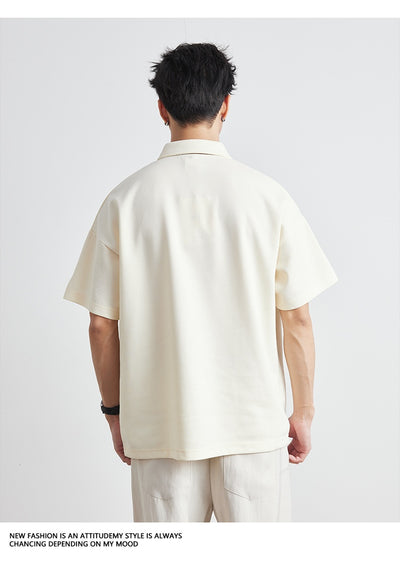 Polo Manga Corta Versátil para Hombre - Camiseta Clásica Multiuso - Image 11