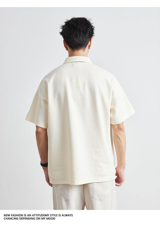 Polo Manga Corta Versátil para Hombre - Camiseta Clásica Multiuso - Image 11